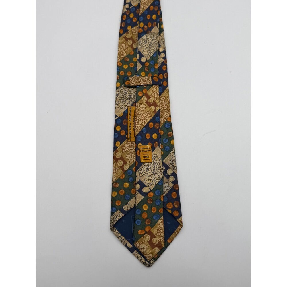 Givenchy Essentials Couture Necktie Men's Abstract Geometric Print Silk Tie - Picture 5 of 13